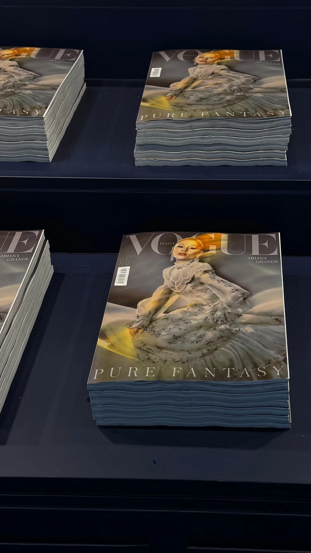 Vogue on the shelf