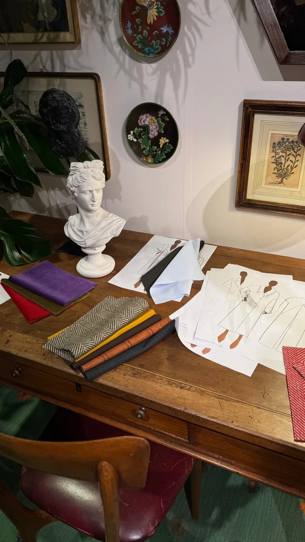 In the atelier